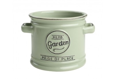 Pride of Place Herb Garden OLD GREEN (D115x H 100mm / 4.5 x 4.0")	